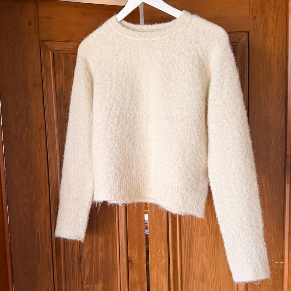 Olivaceous Cream Cozy Crew Neck Sweater - NWOT